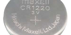 Pila Boton Litio Cr1220 3v Maxell Lithium Blister X 5 Unid